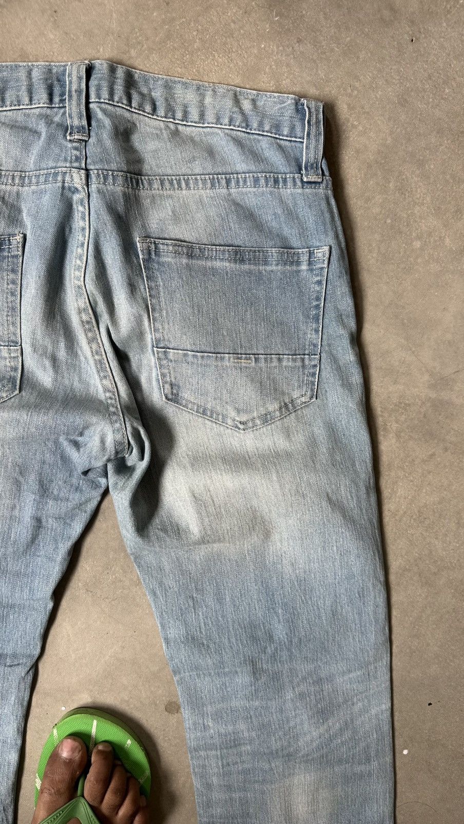 Vintage TAIYO TO ASOBE BACK NUMBER JAPAN DENIM PANT Size US 32 / EU 48 - 15 Thumbnail