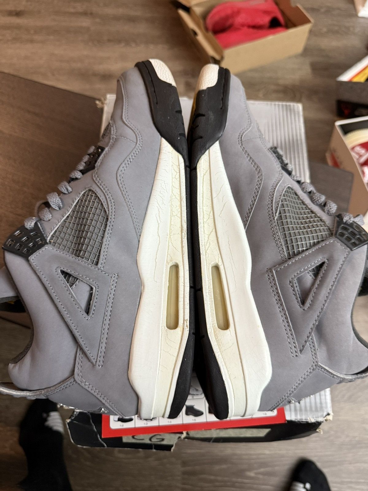 Jordan Brand × Nike Jordan 4 retro cool gray Size US 10.5 / EU 43-44 - 3 Thumbnail