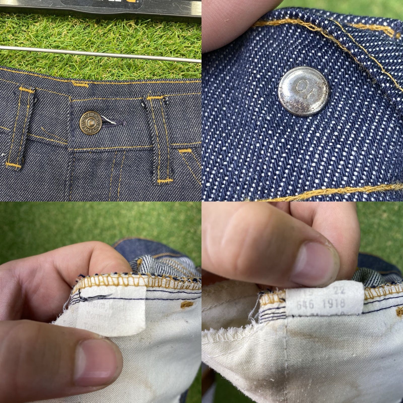 Levi's VINTAGE Levi's Jeans Shorts Women's 30 Dark Denim 70s Bootcut Distressed 5-Pocket Blue Country/Region of Manufacture United States Size 30" / US 8 / IT 44 - 8 Thumbnail