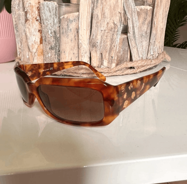Chanel Chanel Sunglasses 5142 CC Rhinestone Rimless 4017 Vintage Size ONE SIZE - 1 Thumbnail