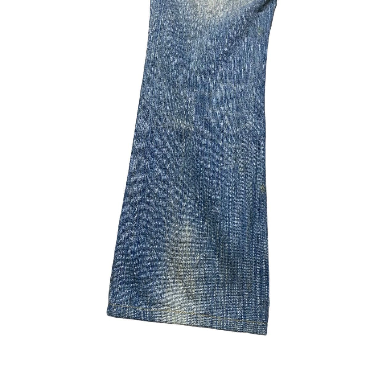 Nicole Club NCFM Denim Twin Flap Snake Patern Flare Jeans Size US 28 / EU 44 - 14 Thumbnail
