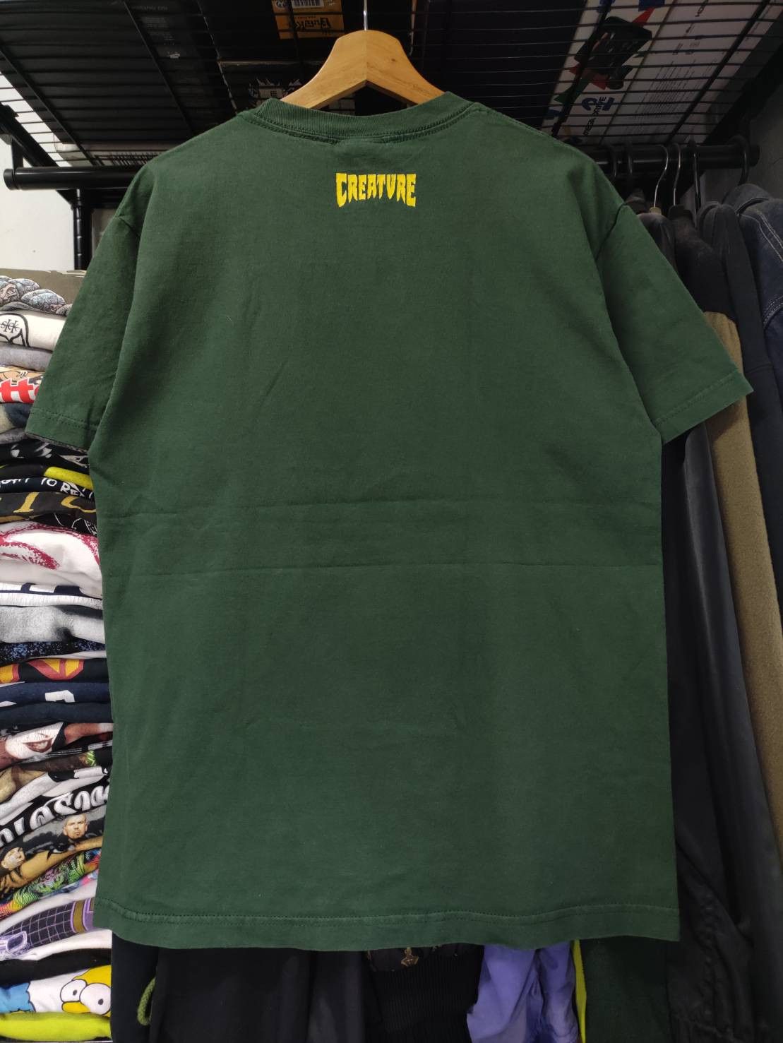 Hook-Ups Vtg 00's Creature " Achtung! " NHS T-Shirt Size US M / EU 48-50 / 2 - 2 Thumbnail