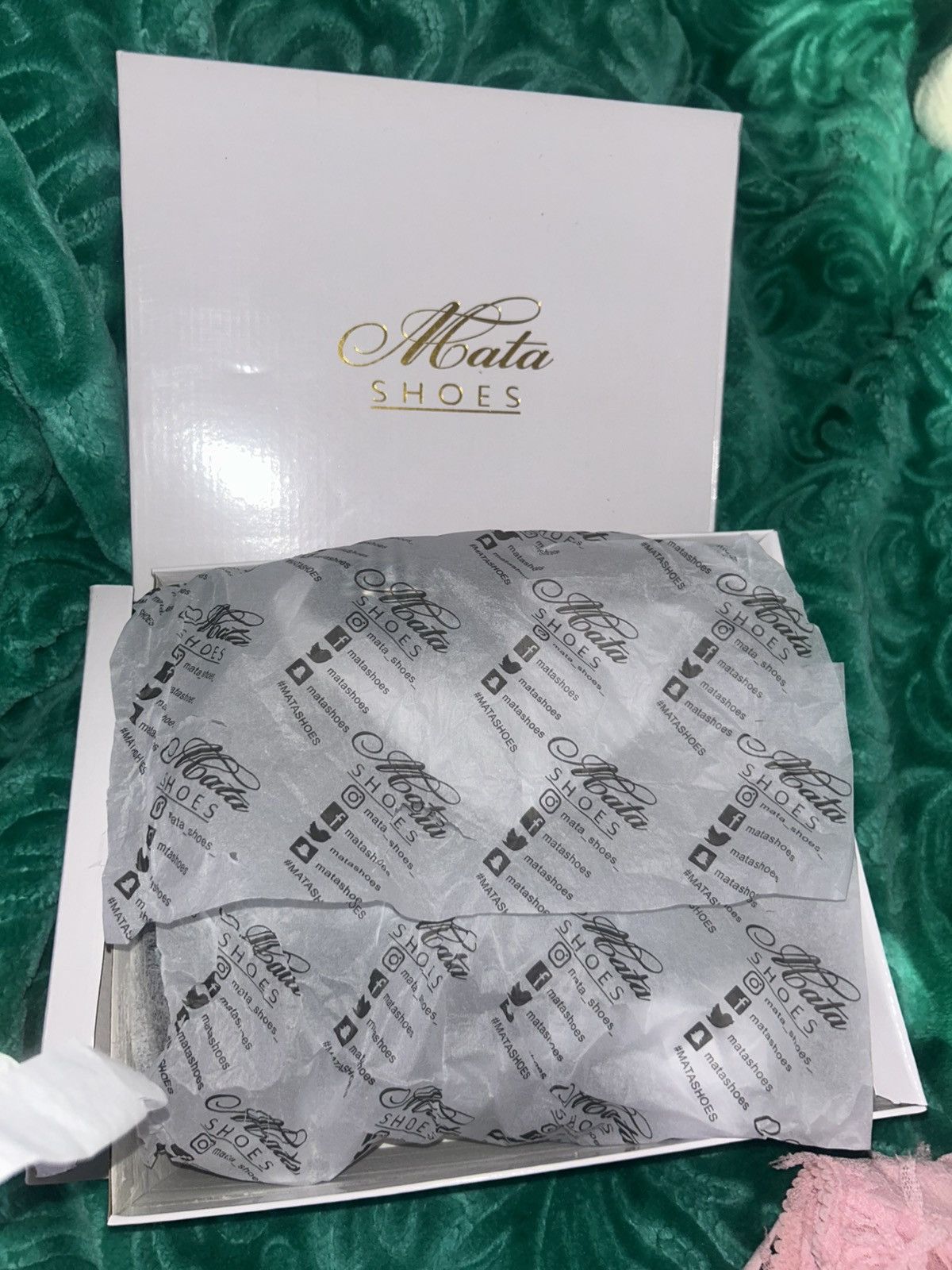 Fashion Nova Rhinestone knee heeled boots Size US 7 / IT 37 - 7 Thumbnail