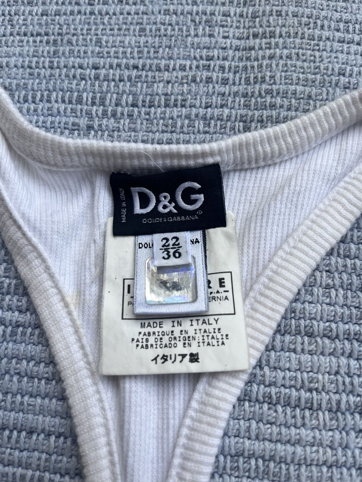 Dolce & Gabbana White tank Size XS / US 0-2 / IT 36-38 - 12 Thumbnail