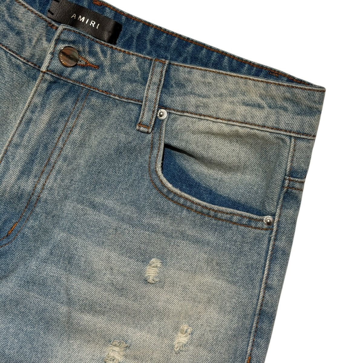 Amiri Baggy wide leg washed denim Size US 32 / EU 48 - 3 Thumbnail