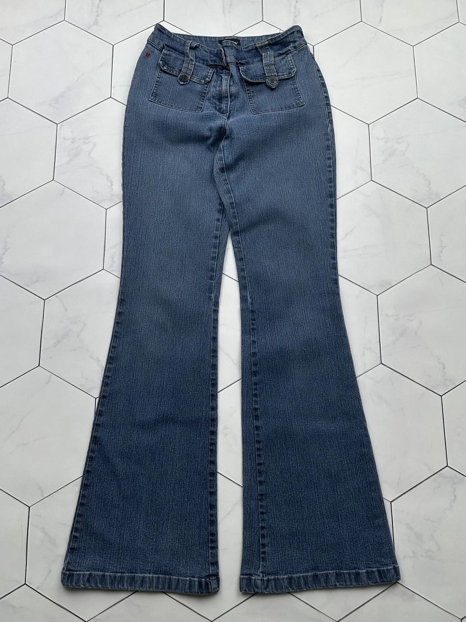 Japanese Brand Vintage Flare Jeans (B596)E2 Size 25" / US 0 / IT 36 - 1 Thumbnail