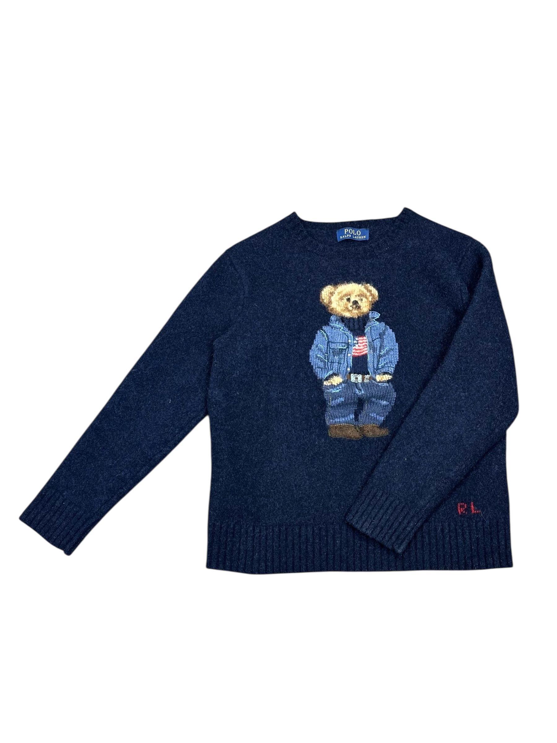 PRL Polo Bear wool vintage sweater