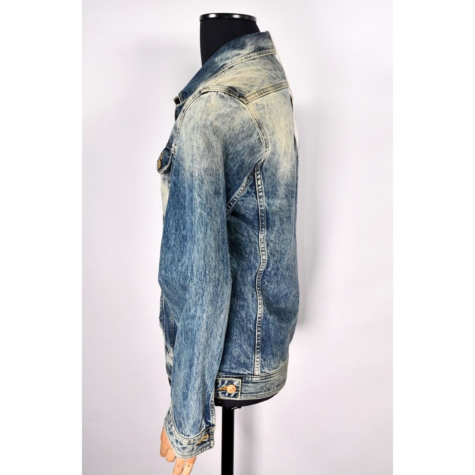 Jack & Jones JACK & JONES Jacket Denim blue L Mens Classic 100% Cotton Casual VINTAGE? Size US 33 - 4 Thumbnail