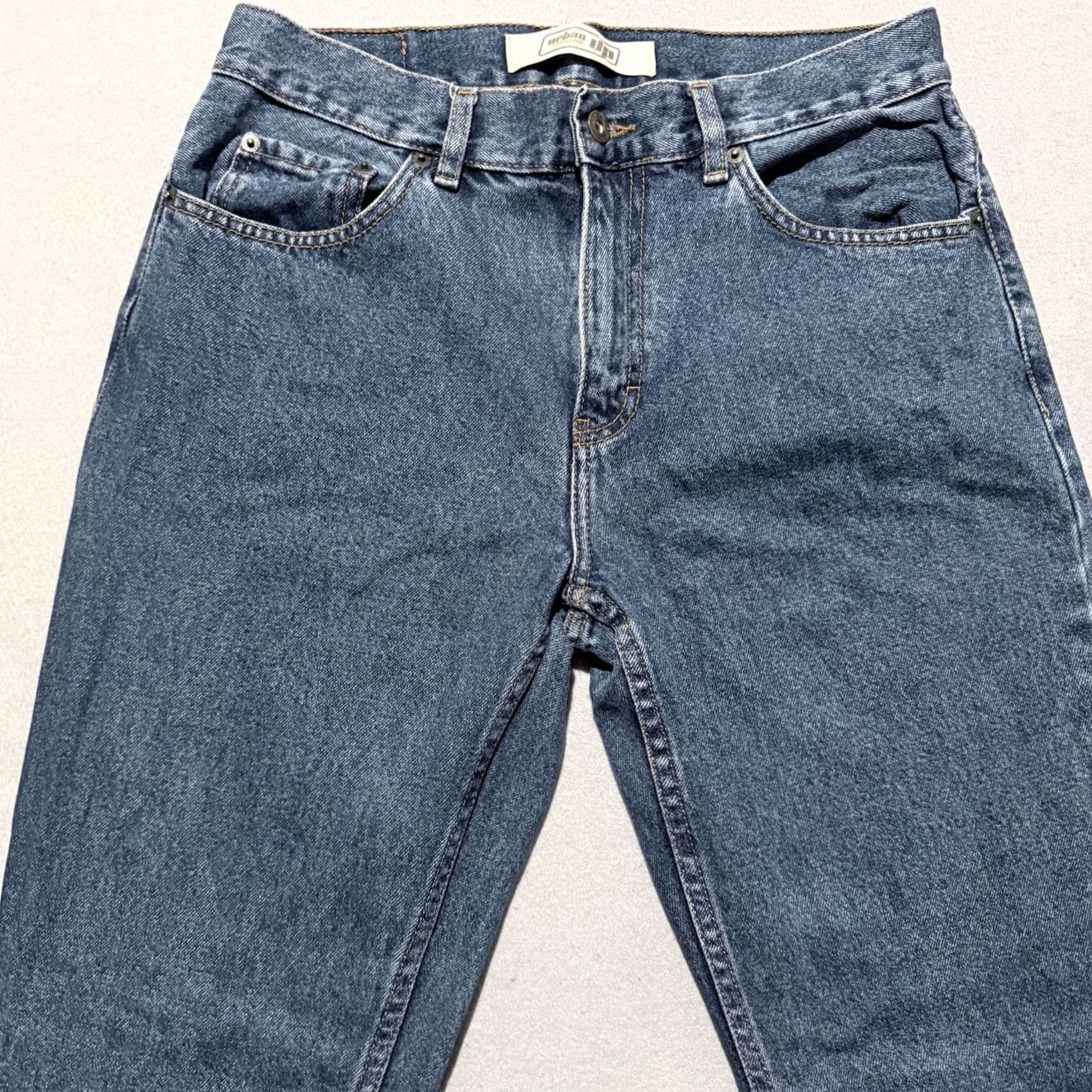 Vintage Urban Up Jeans Men Blue Denim Mid Rise Relaxed Straight Size US 30 / EU 46 - 3 Thumbnail