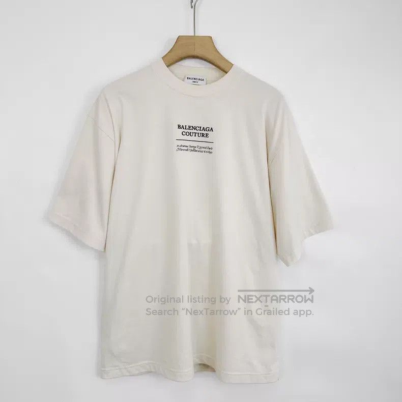 Balenciaga Balenciaga Classic letter print logo short sleeve Size US XXS / EU 40 - 1 Thumbnail