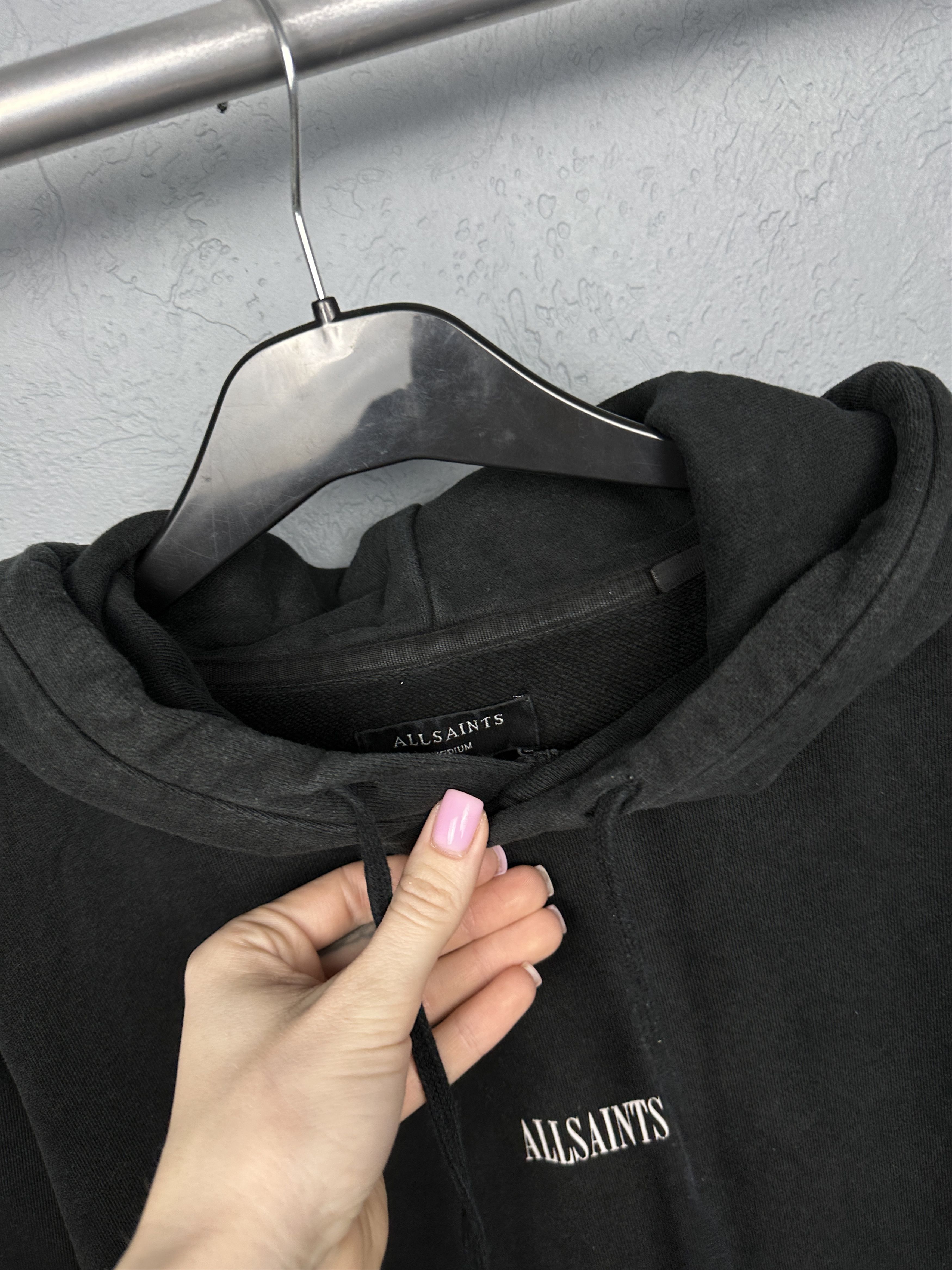 Allsaints Allsaints Mens State OTH Center Logo Hoodie Size US M / EU 48-50 / 2 - 4 Thumbnail