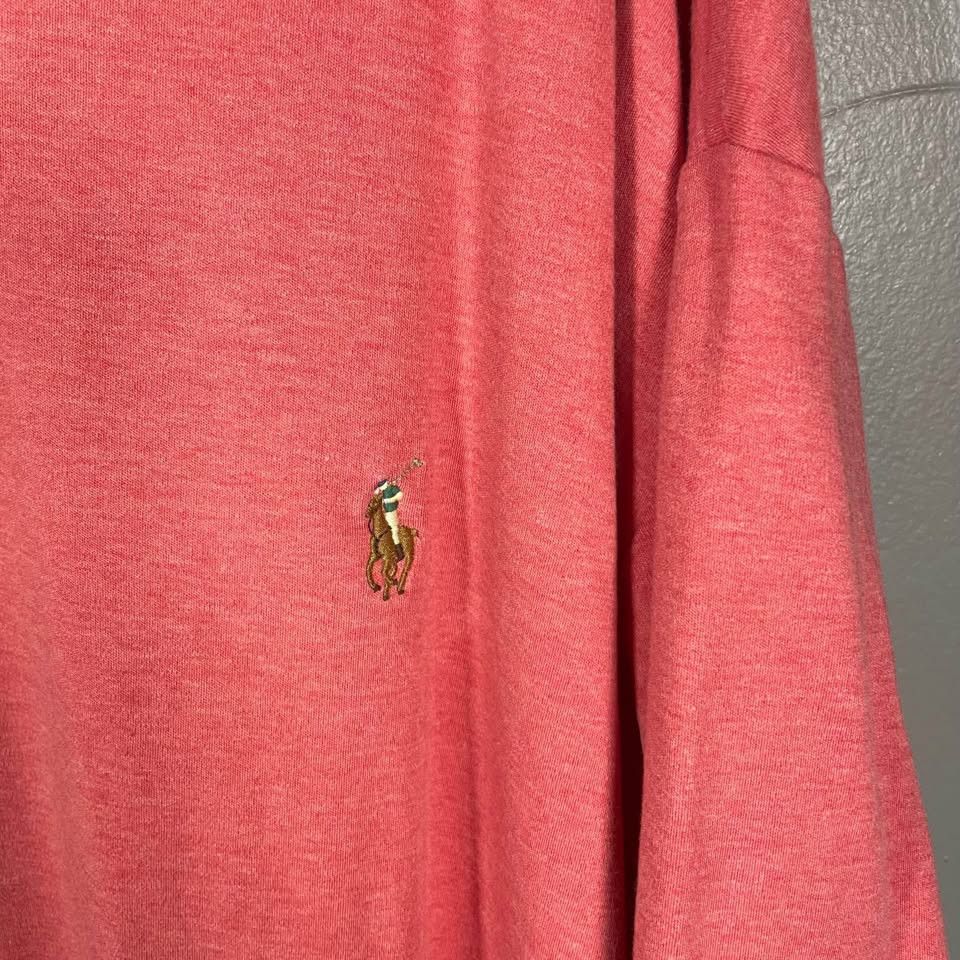 Polo Ralph Lauren Polo by Ralph Lauren Men's Salmon Polo Shirt Size US XXL / EU 58 / 5 - 2 Thumbnail