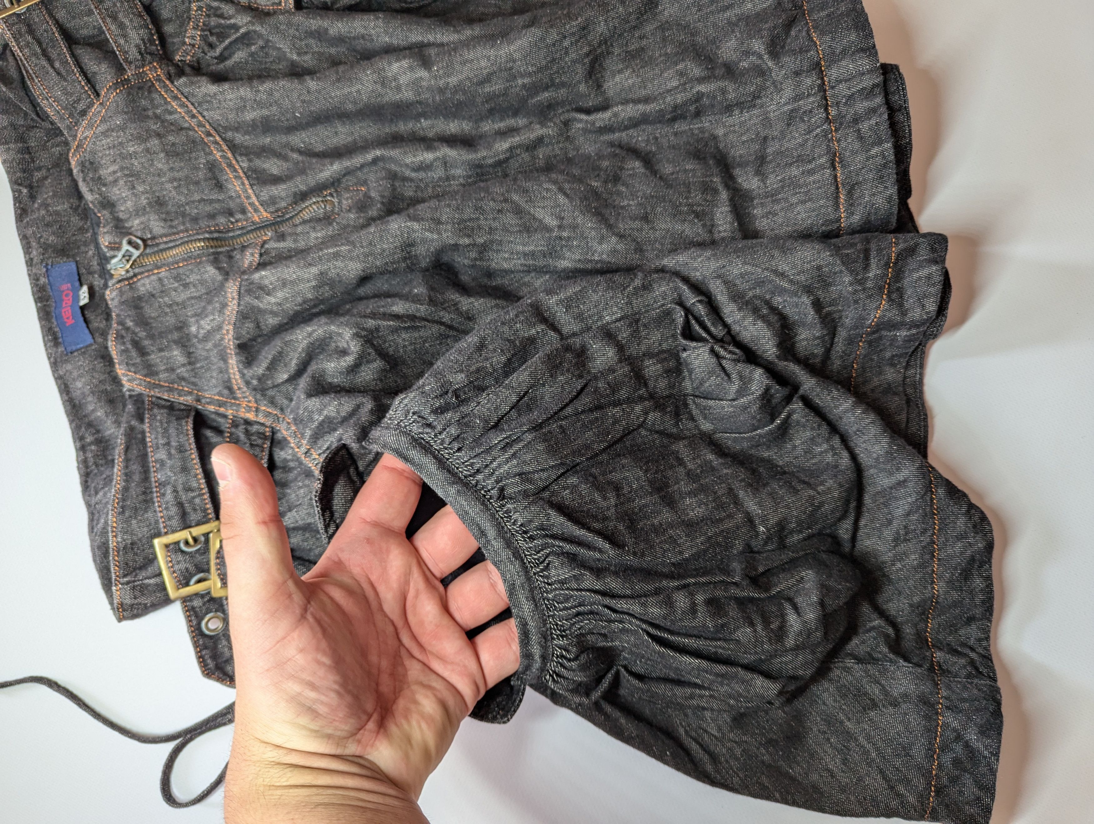 Kenzo Kenzo Jeans Avantgarde style Skirt Pockets Size 30" / US 8 / IT 44 - 5 Thumbnail