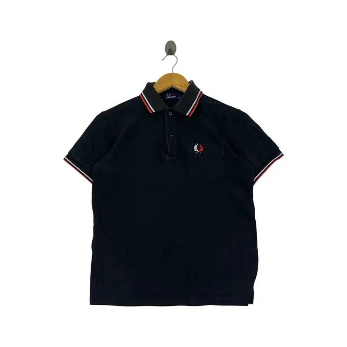 Fred Perry FRED PERRY Red Twin Tipped Laurel Wreath Polo Tee Shirt Size US M / EU 48-50 / 2 - 1 Thumbnail