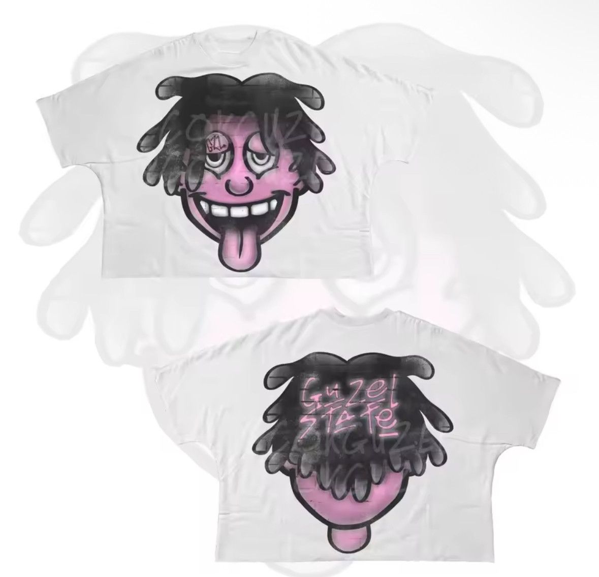 Other Y2K Streetwear Goth Fashion White T-Shirt Punk Graphic Tees Size US M / EU 48-50 / 2 - 1 Thumbnail