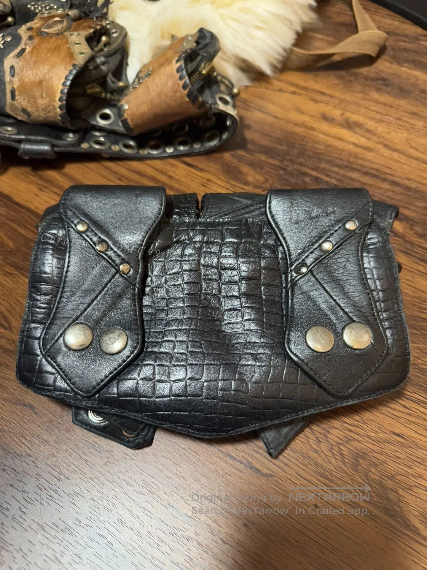 KMRii Kmrii Cyber Steampunk Fanny Pack. Size ONE SIZE - 2 Thumbnail