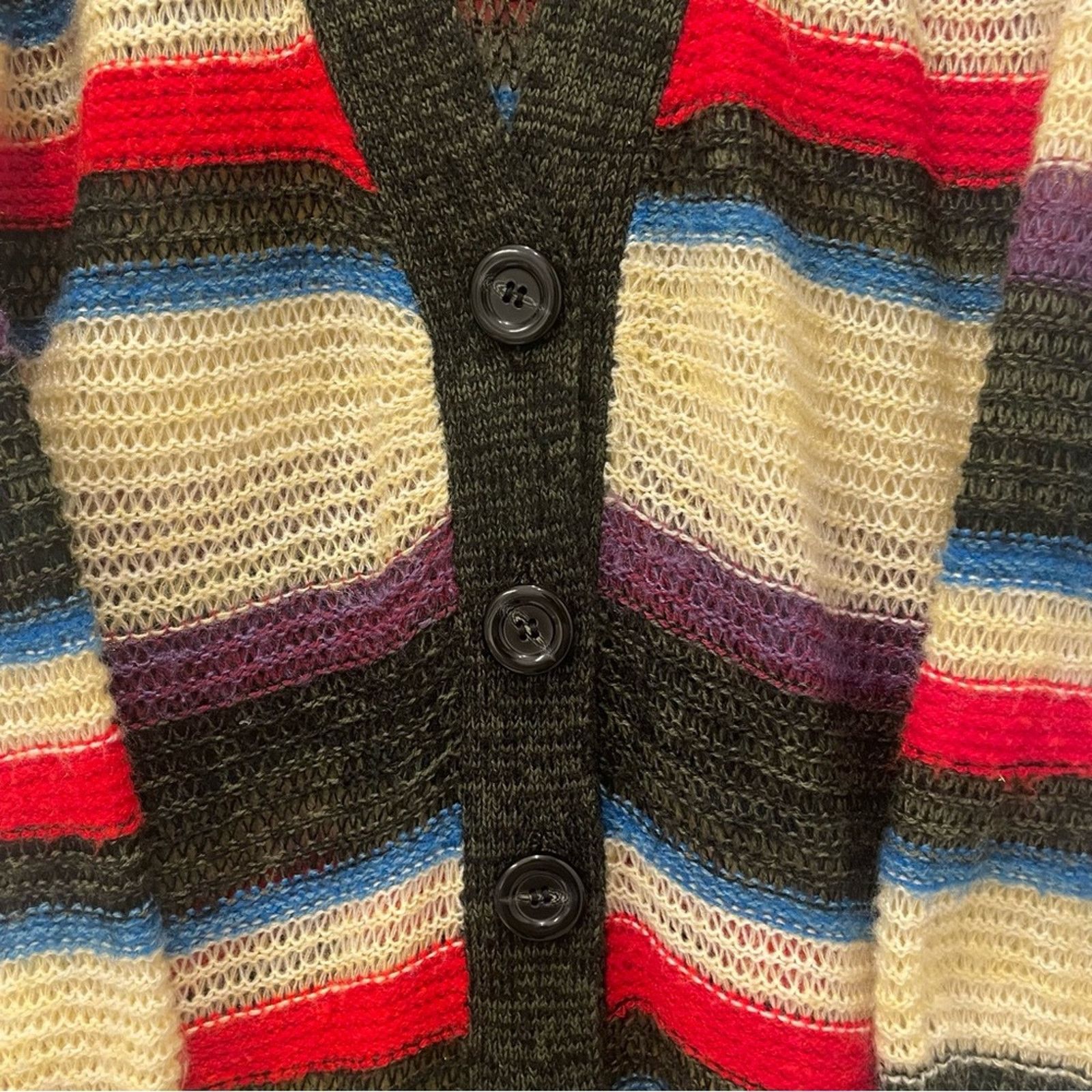 Urban Outfitters Urban Outfitters 🌺 Eternal Sunshine Striped Cardigan Size S / US 4 / IT 40 - 4 Thumbnail