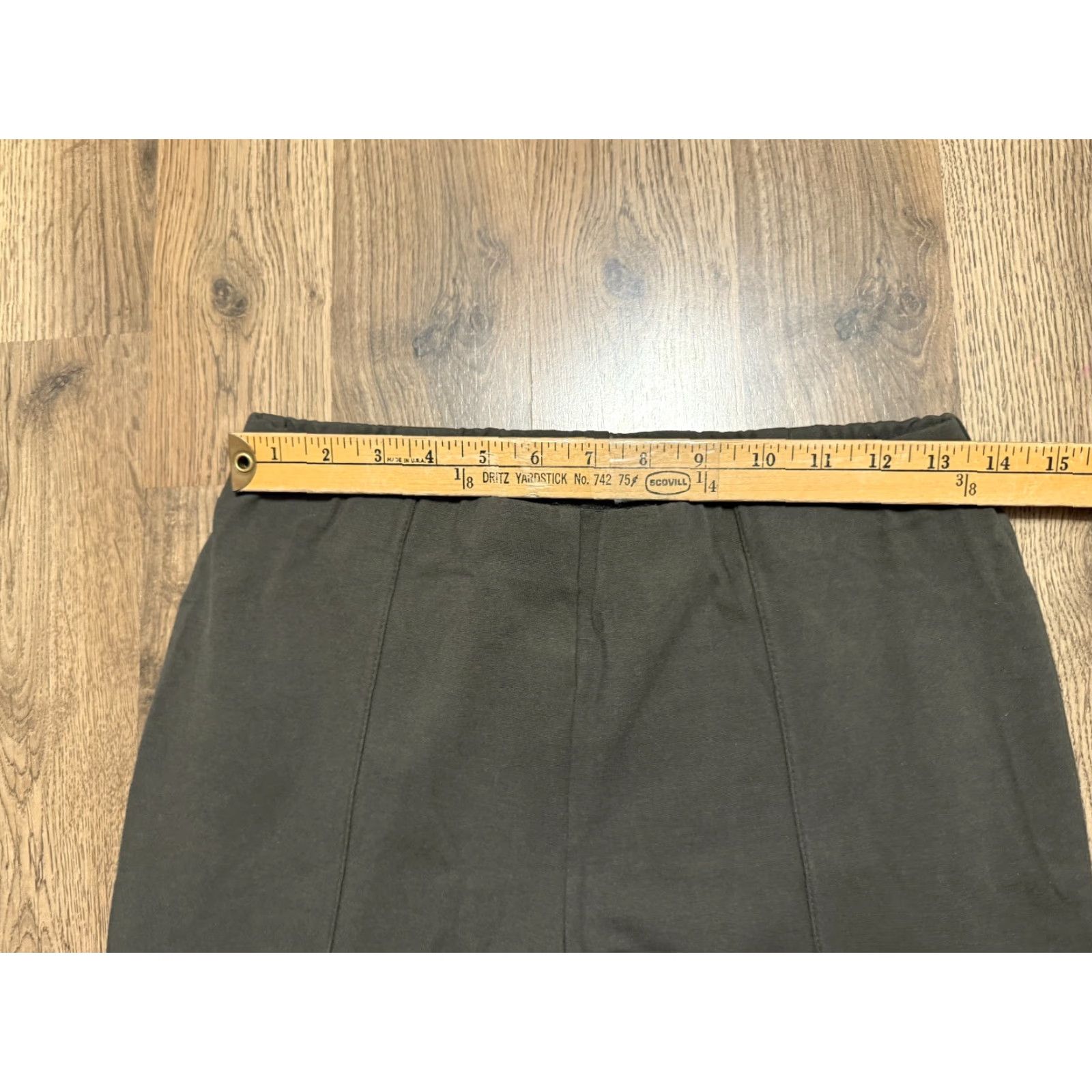 J. Jill J. Jill Pants Women's Small Green Pull On Ponte Slim Leg 28" Inseam Casual Size 28" / US 6 / IT 42 - 7 Thumbnail