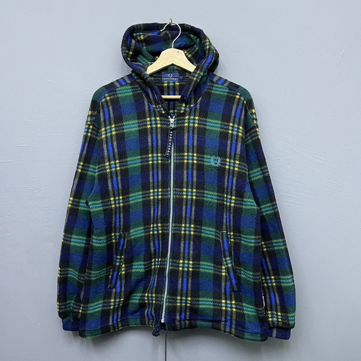 Fred Perry Fred Perry Polartec Fleece Hooded Jacket Size US M / EU 48-50 / 2 - 1 Thumbnail