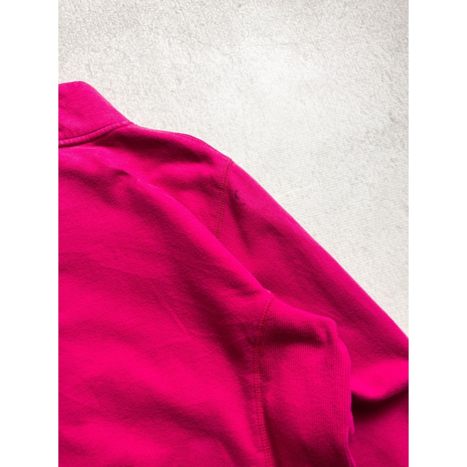 Fila Vintage 90s Fila Pink Zip-Up Sweatshirt - Women's Small Size S / US 4 / IT 40 - 4 Thumbnail