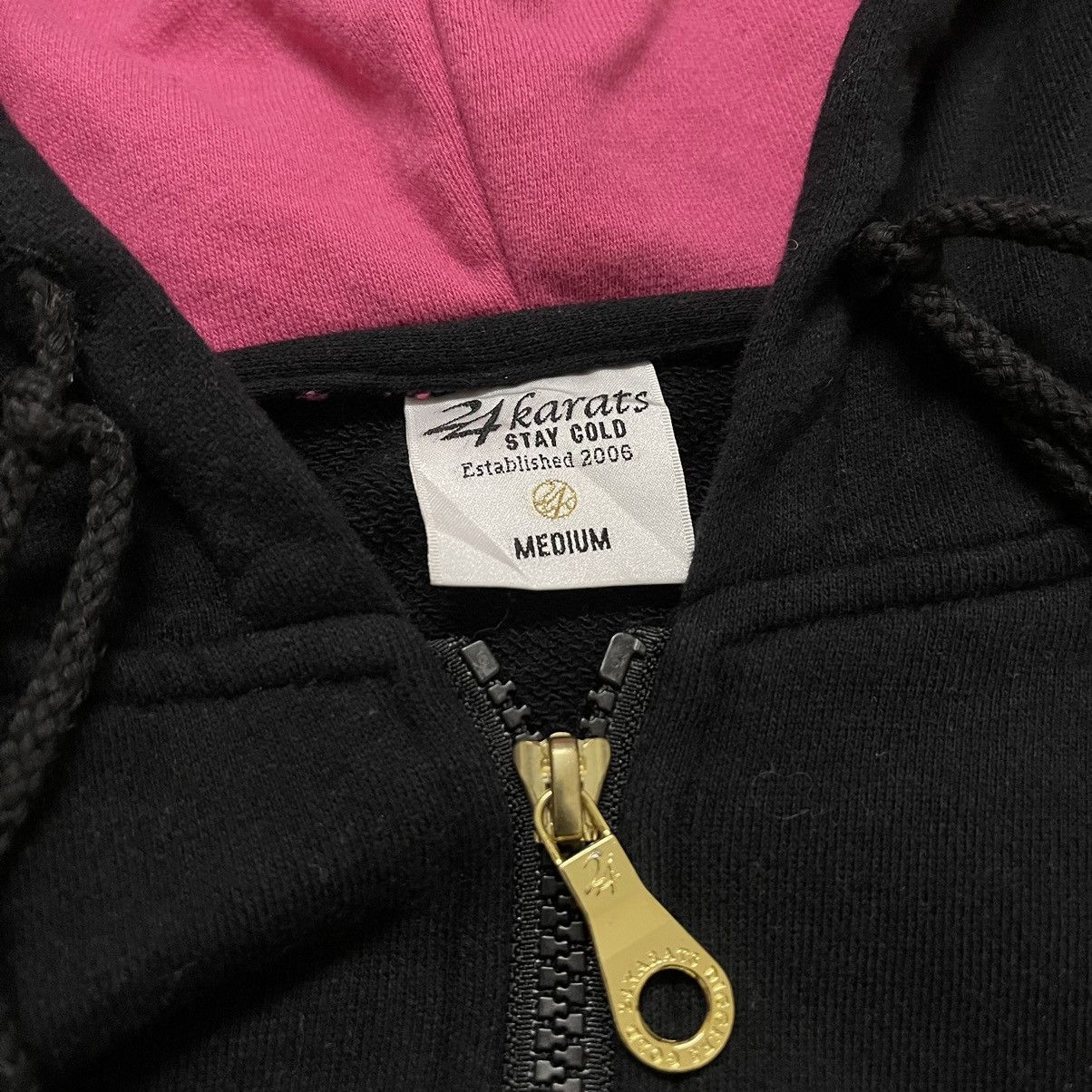 Japanese Brand 24Karats Tribe Of Gold Hoodie Sweater Size US L / EU 52-54 / 3 - 10 Thumbnail