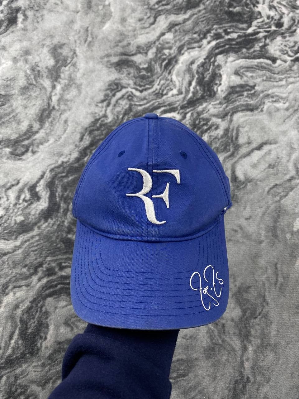 Nike Nike AeroBill Roger Federer Big Logo RF Baseball Cap Size ONE SIZE - 3 Thumbnail