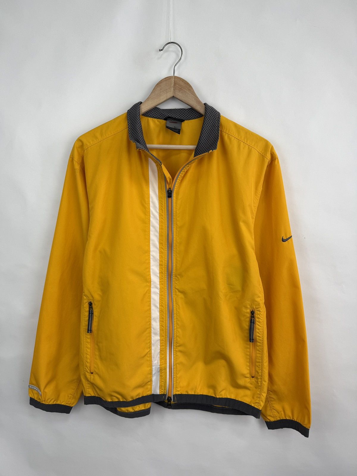 Nike 🇺🇸 Vintage 90s Nike Clima Fit Jacket Rare TN Shox Retro Size US M / EU 48-50 / 2 - 4 Thumbnail