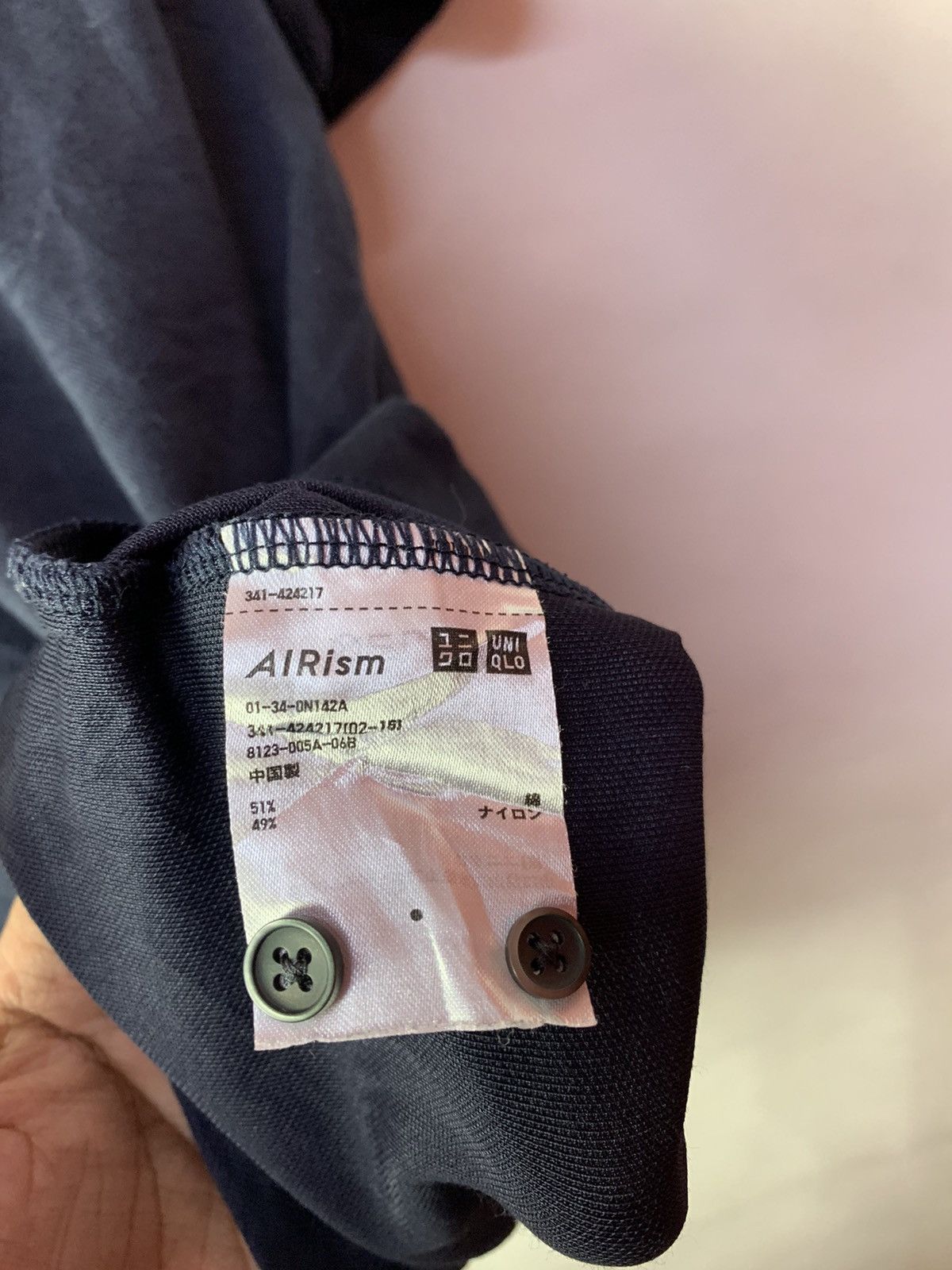 Japanese Brand × Uniqlo 🔥Uniqlo Airism Polo Tee Japanese Brand Designer Size US XL / EU 56 / 4 - 5 Thumbnail