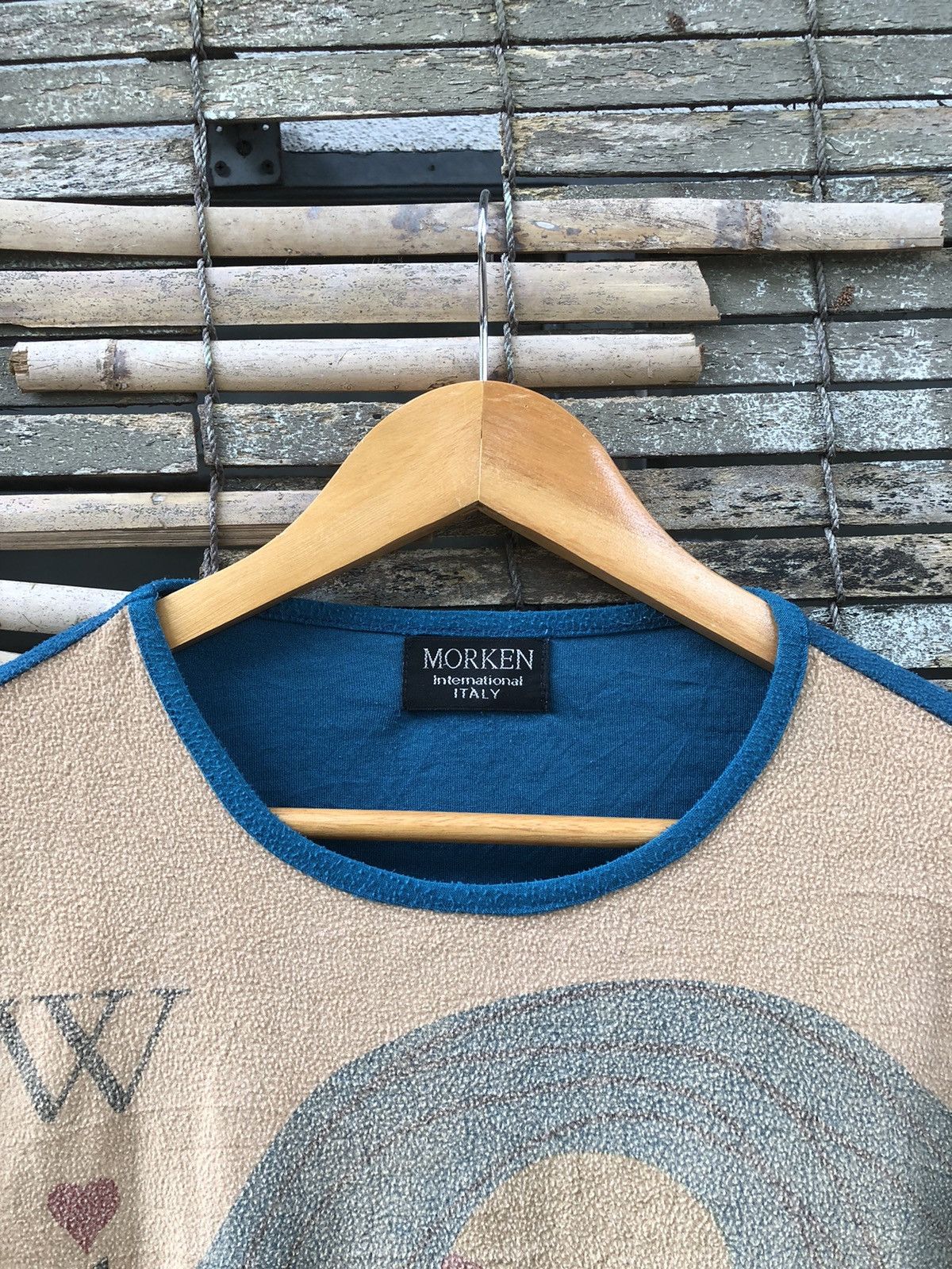 If Six Was Nine Vintage MORKEN ITALY Fasion Girl Graphic Tee Size S / US 4 / IT 40 - 6 Thumbnail