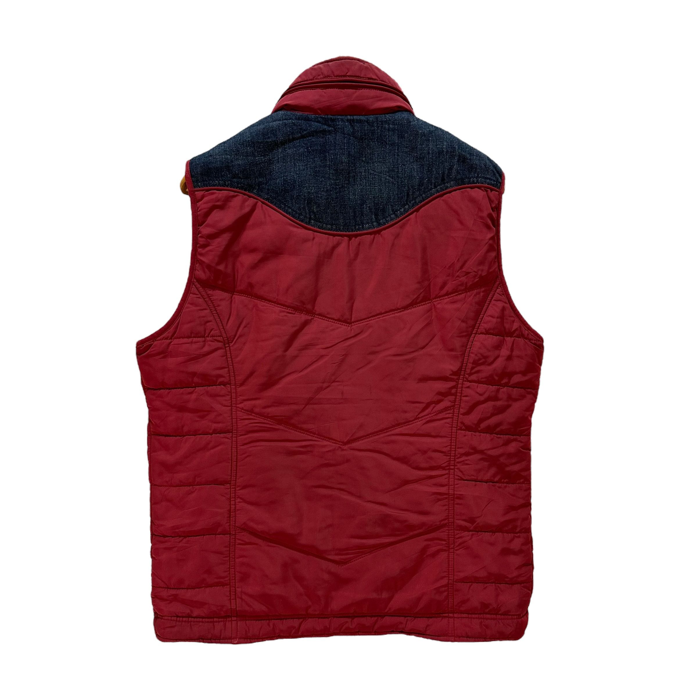 Diesel DIESEL DuPont Teflon Red Puffer Hooded Vest #A79-1904 Size US M / EU 48-50 / 2 - 17 Thumbnail