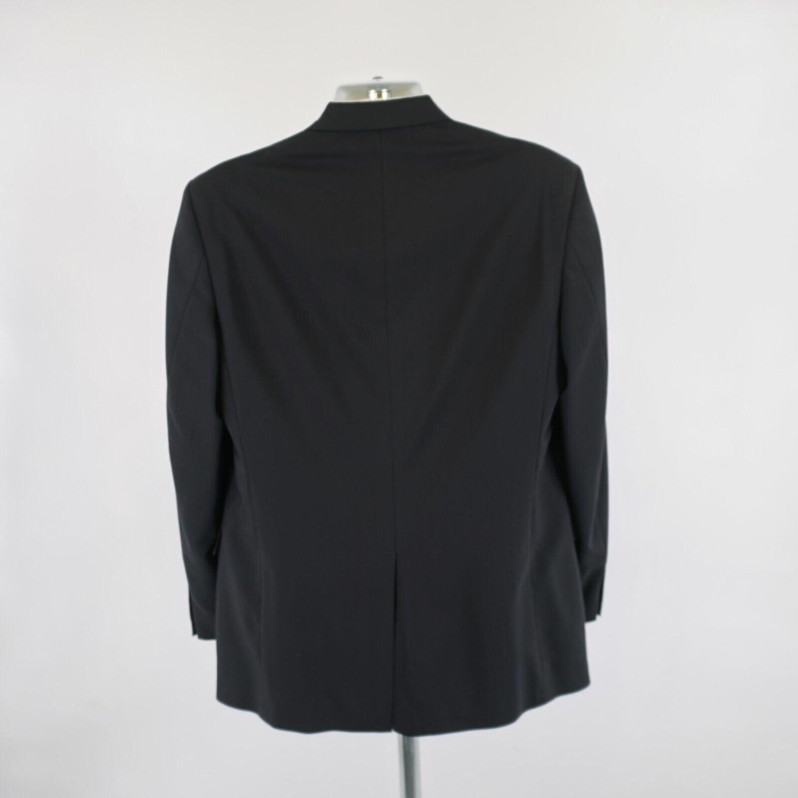 Hart Schaffner Marx Hart Schaffner Marx Wool Black 2 Button Blazer 42L Size 42L - 6 Thumbnail