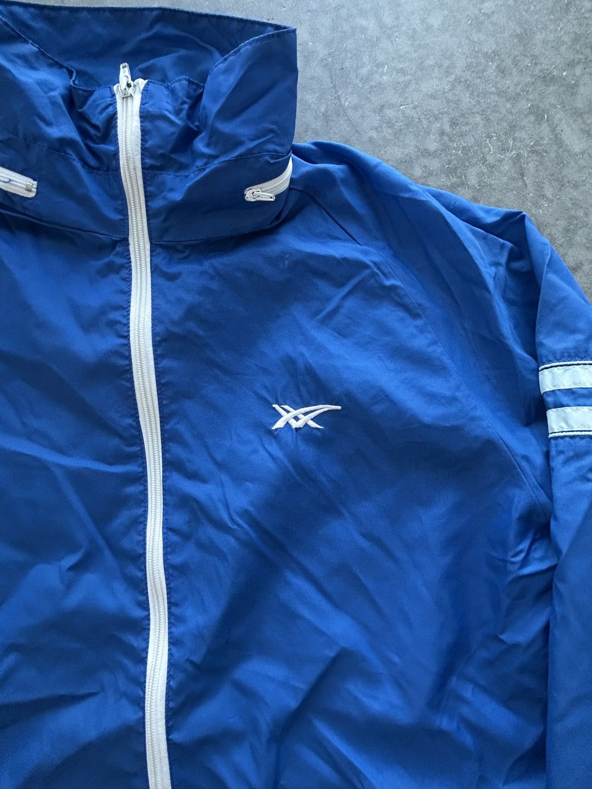 Asics Vintage 80s Asics Tiger Windbreaker Jacket Size US M / EU 48-50 / 2 - 2 Thumbnail