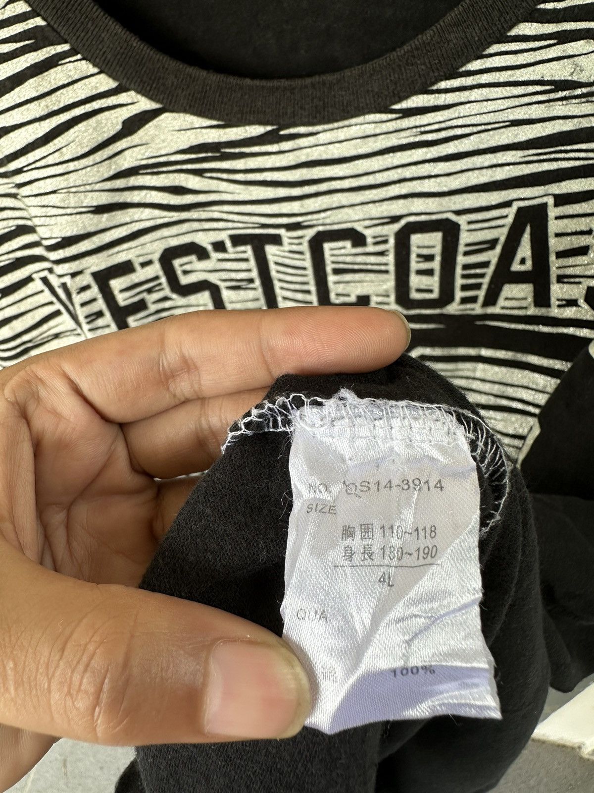 Beauty Beast CRAZY FASHION Y2K WEST COAST 36 RAPPER SICK STYLE Size US XL / EU 56 / 4 - 7 Thumbnail