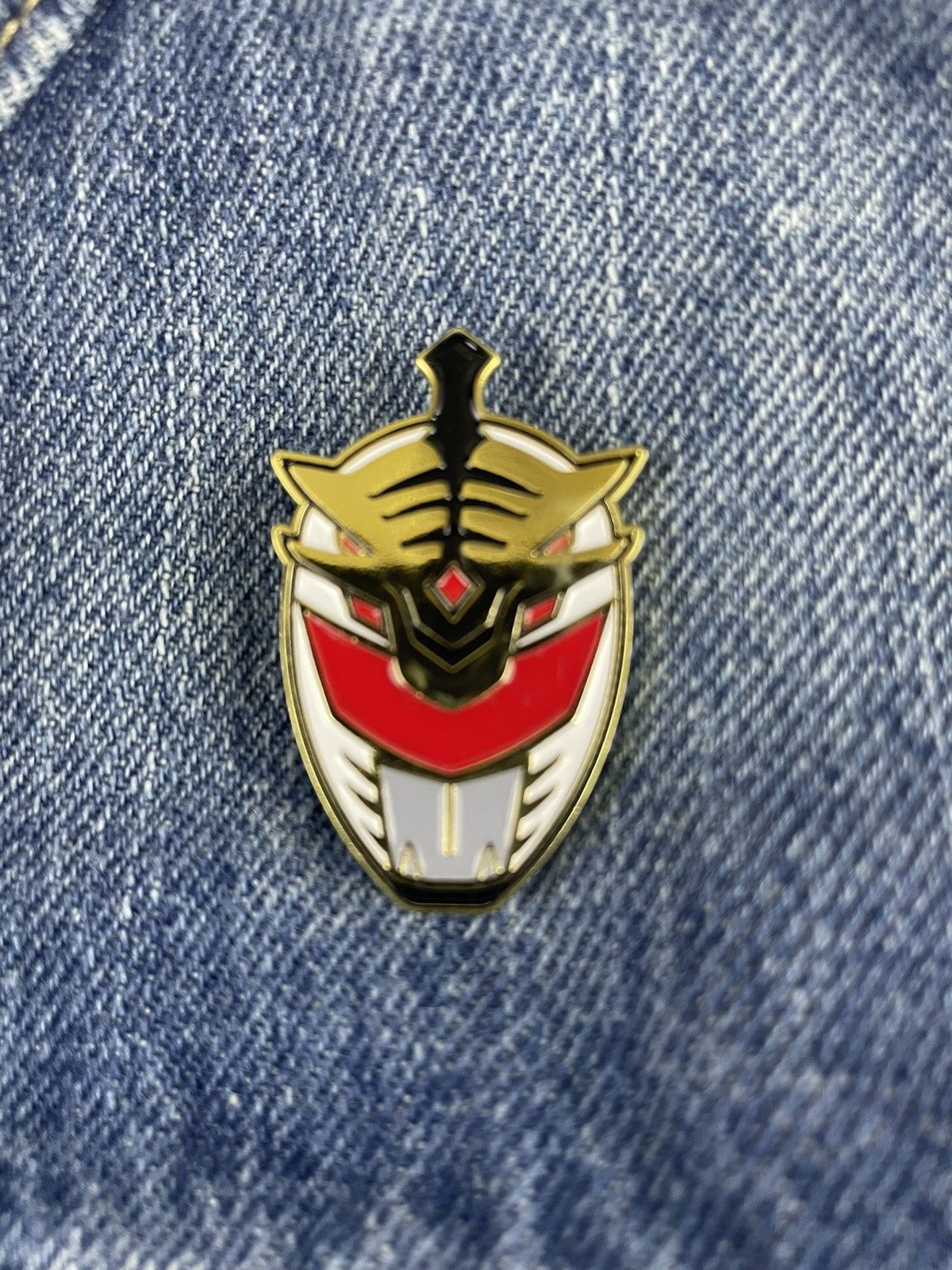 Other Lord Drakkon Helmet Enamel Pin Size ONE SIZE - 1 Thumbnail