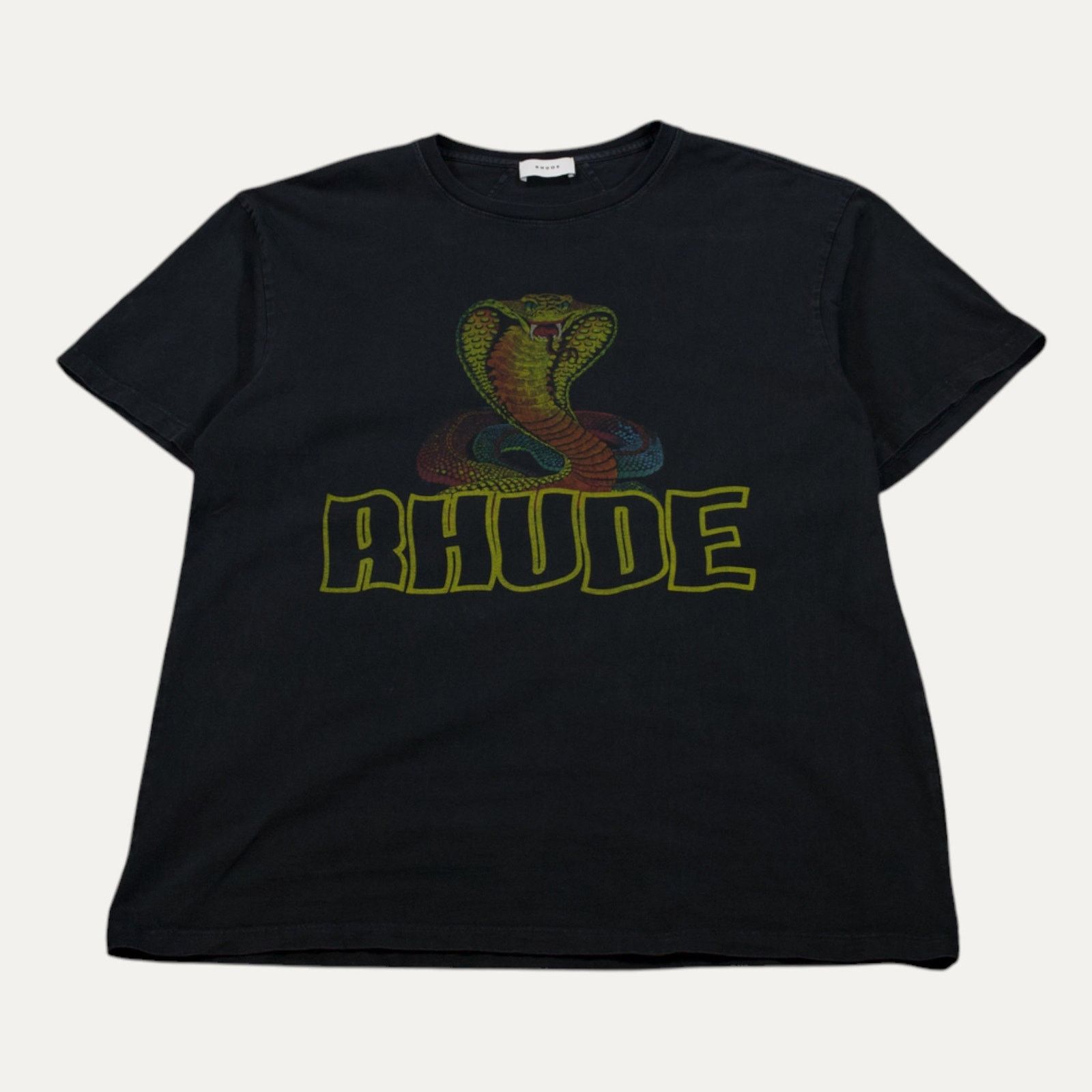 Rhude Rhude Cobra Graphic Print T-Shirt Size US M / EU 48-50 / 2 - 1 Thumbnail
