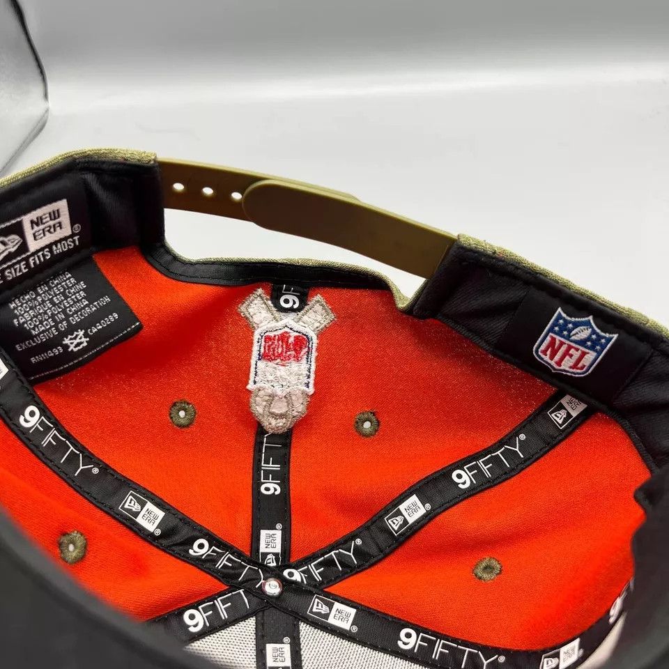 New Era Atlanta Falcons Hat Men Salute to Service Snap Back Cap New Size ONE SIZE - 6 Thumbnail