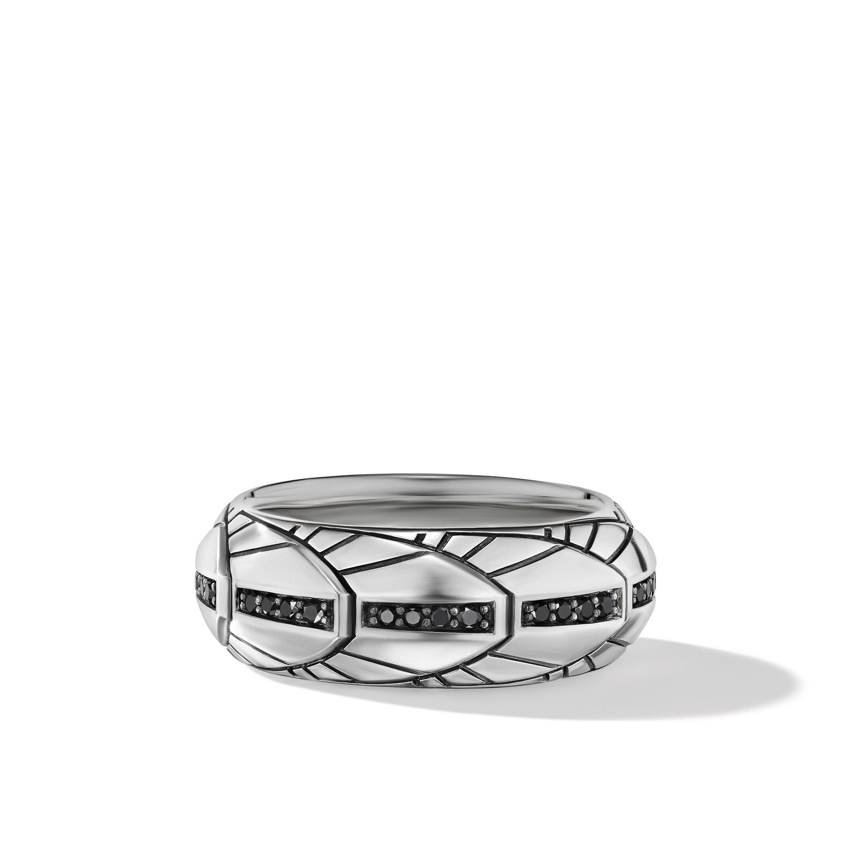 David Yurman o1w1db10325 Size:OS/ Empire Band Ring in Silver Size ONE SIZE - 1 Thumbnail