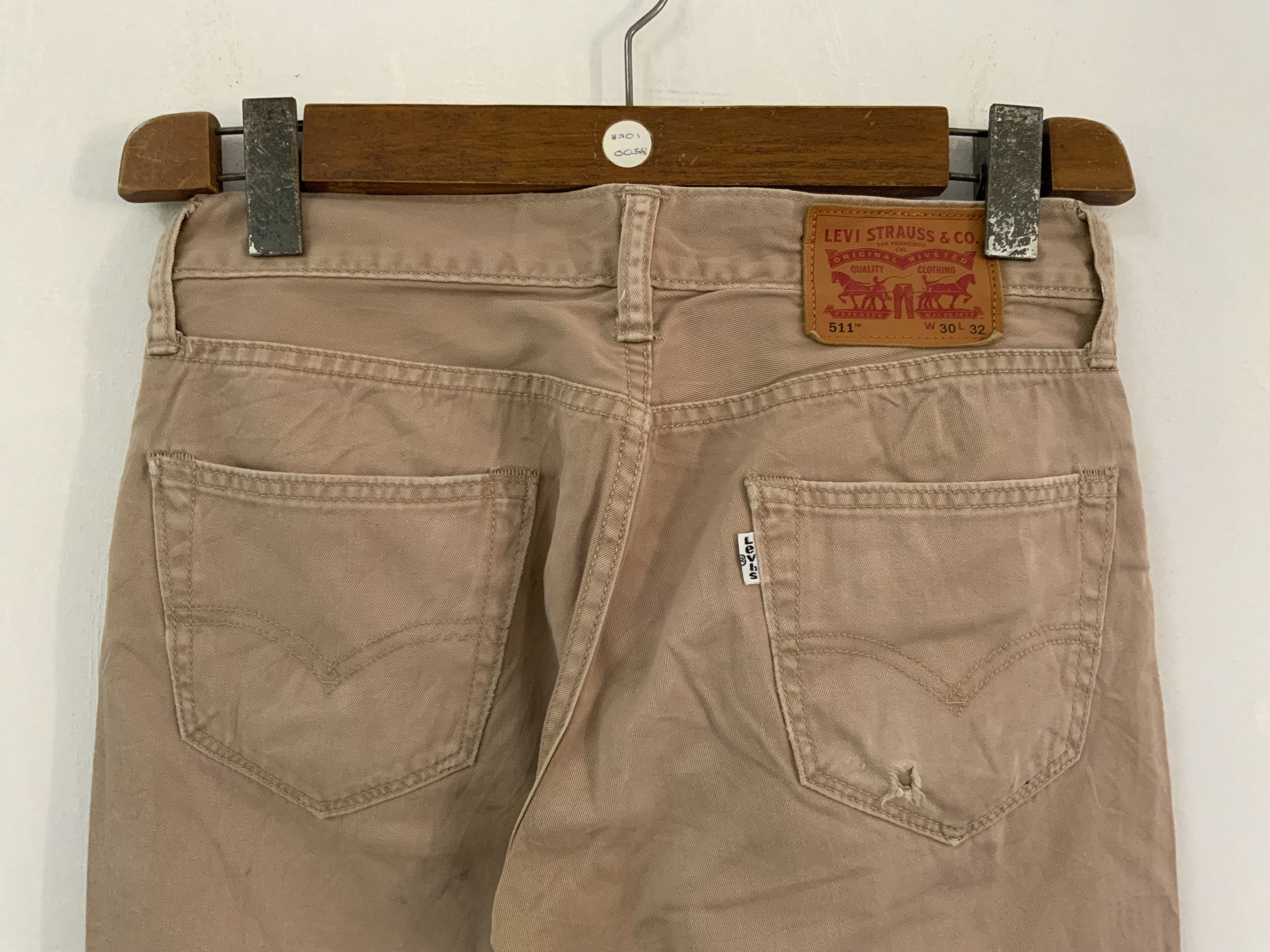 Levi's Levi’s 511 Distressed Fade Pant Size US 30 / EU 46 - 6 Thumbnail