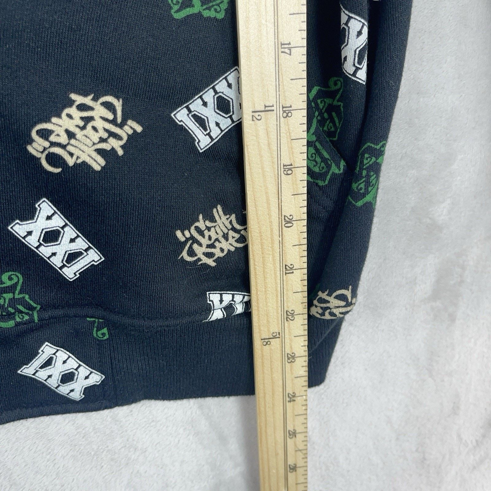 Southpole Vtg Southpole Hoodie AOP Zip Up Sweatshirt XS Skatercore Size US XS / EU 42 / 0 - 10 Thumbnail