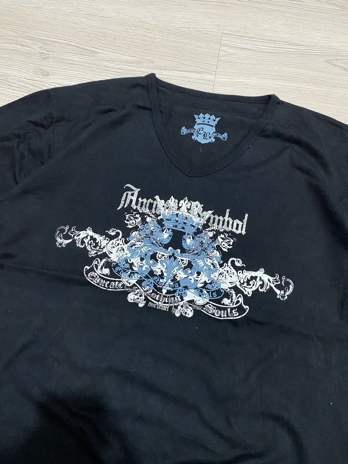 If Six Was Nine × Japanese Brand × Roen 2000s Japanese Poem gothic tees Size US L / EU 52-54 / 3 - 2 Thumbnail