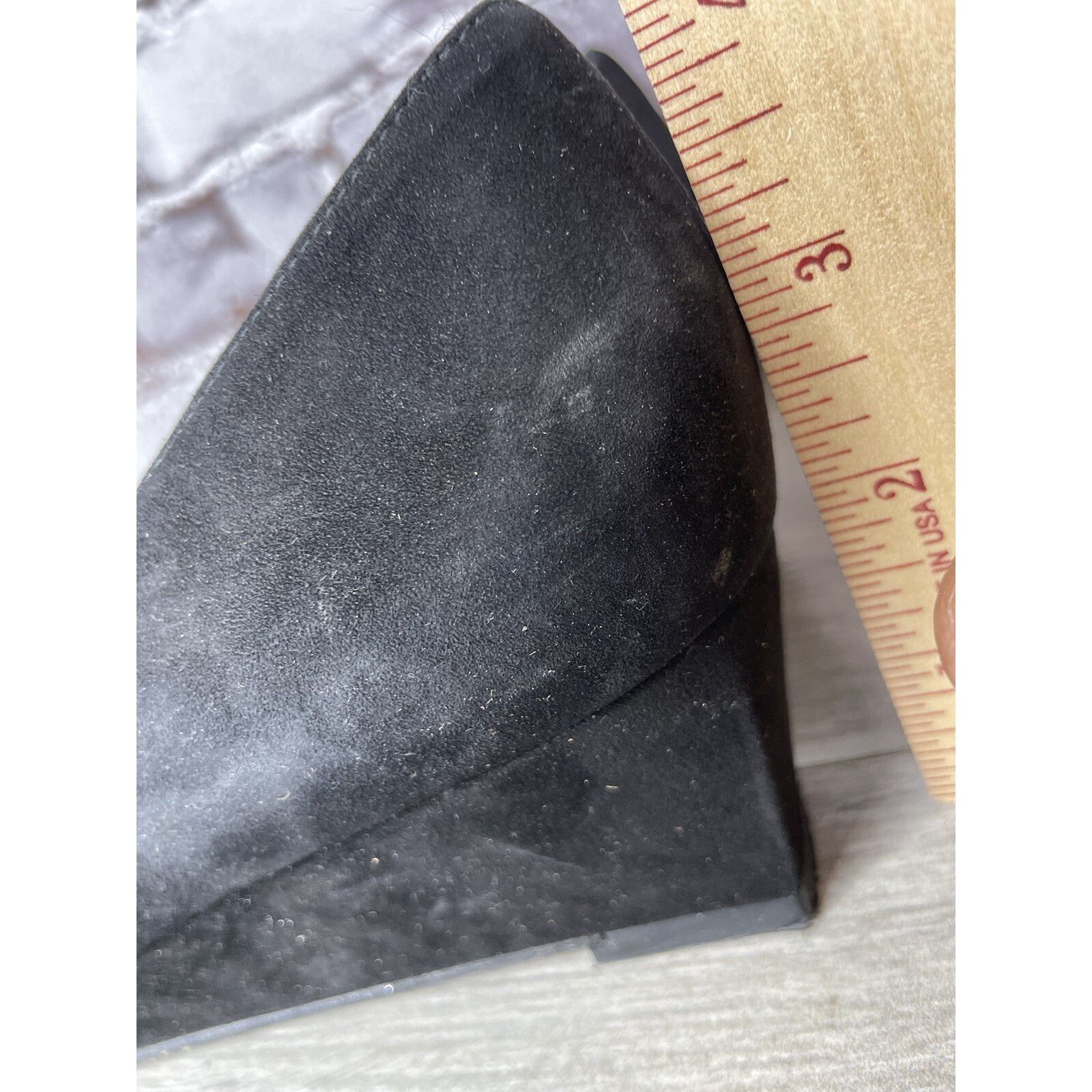 Stuart Weitzman Stuart Weitzman Black Suede Leather High Wedge Pumps Shoes W Size US 10 / IT 40 - 10 Thumbnail
