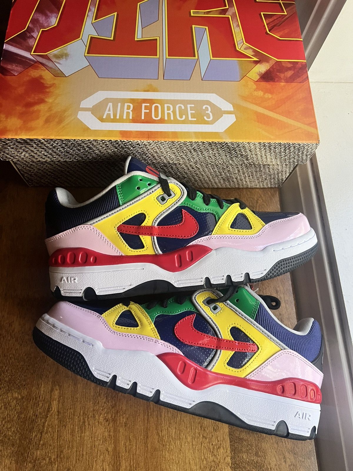 週末割引【美品】NIKE human made Air Force3 HUMAN MADE NIKE AIR FORCE 3 LOW SP TOGEI #1 – HUMAN MADE Inc.