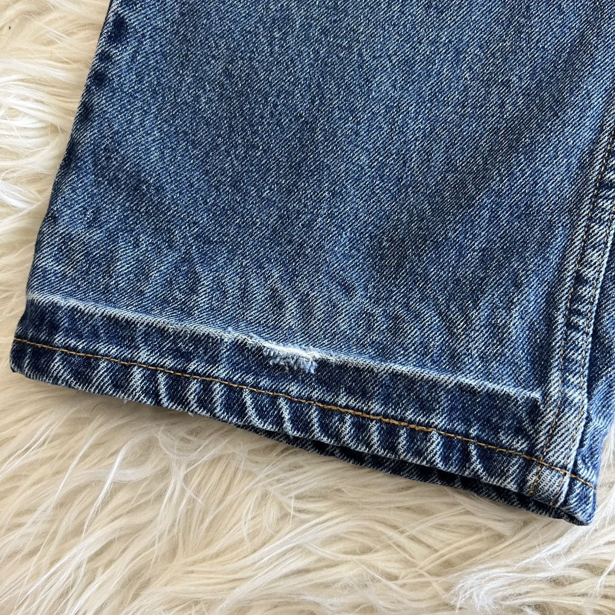 Levi's Vintage 90s Levi's Jeans 505 Orange Tab USA Distressed 34x30 Size US 34 / EU 50 - 6 Thumbnail