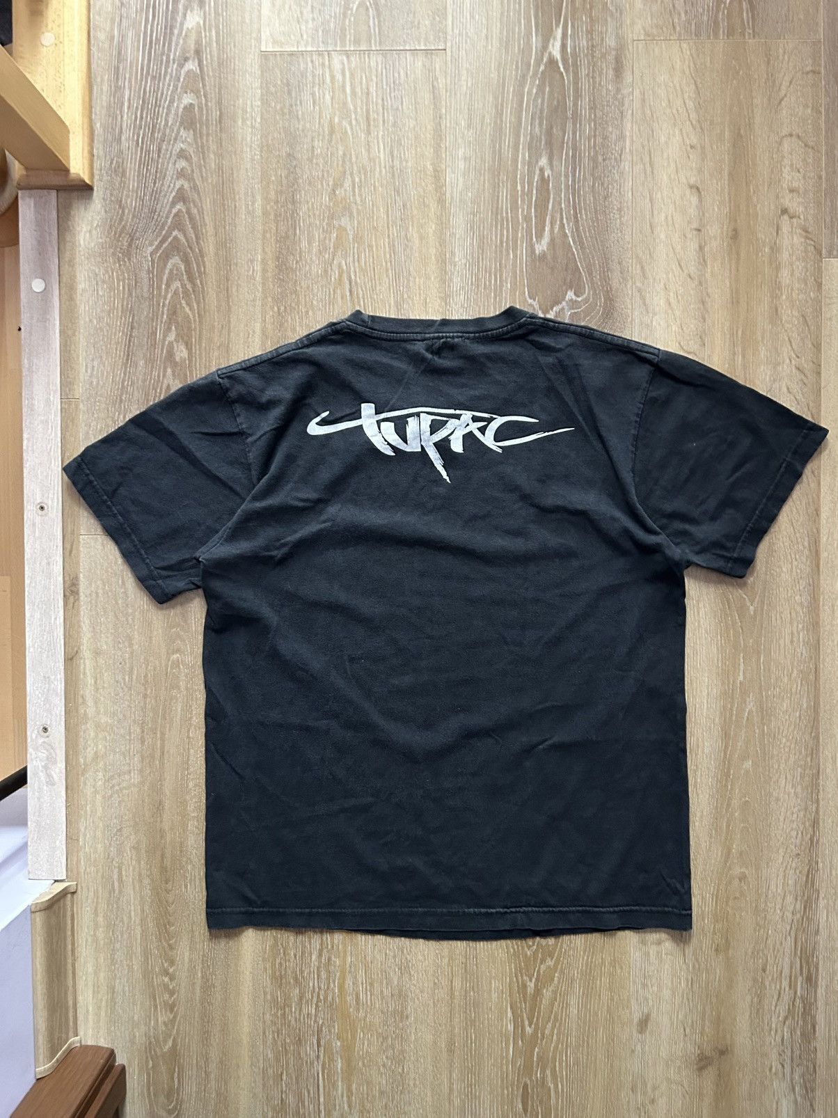 Rap Tees Vintage Rare 2Pac Tupak Shakur bootleg T-Shirt - Medium Size US M / EU 48-50 / 2 - 4 Thumbnail