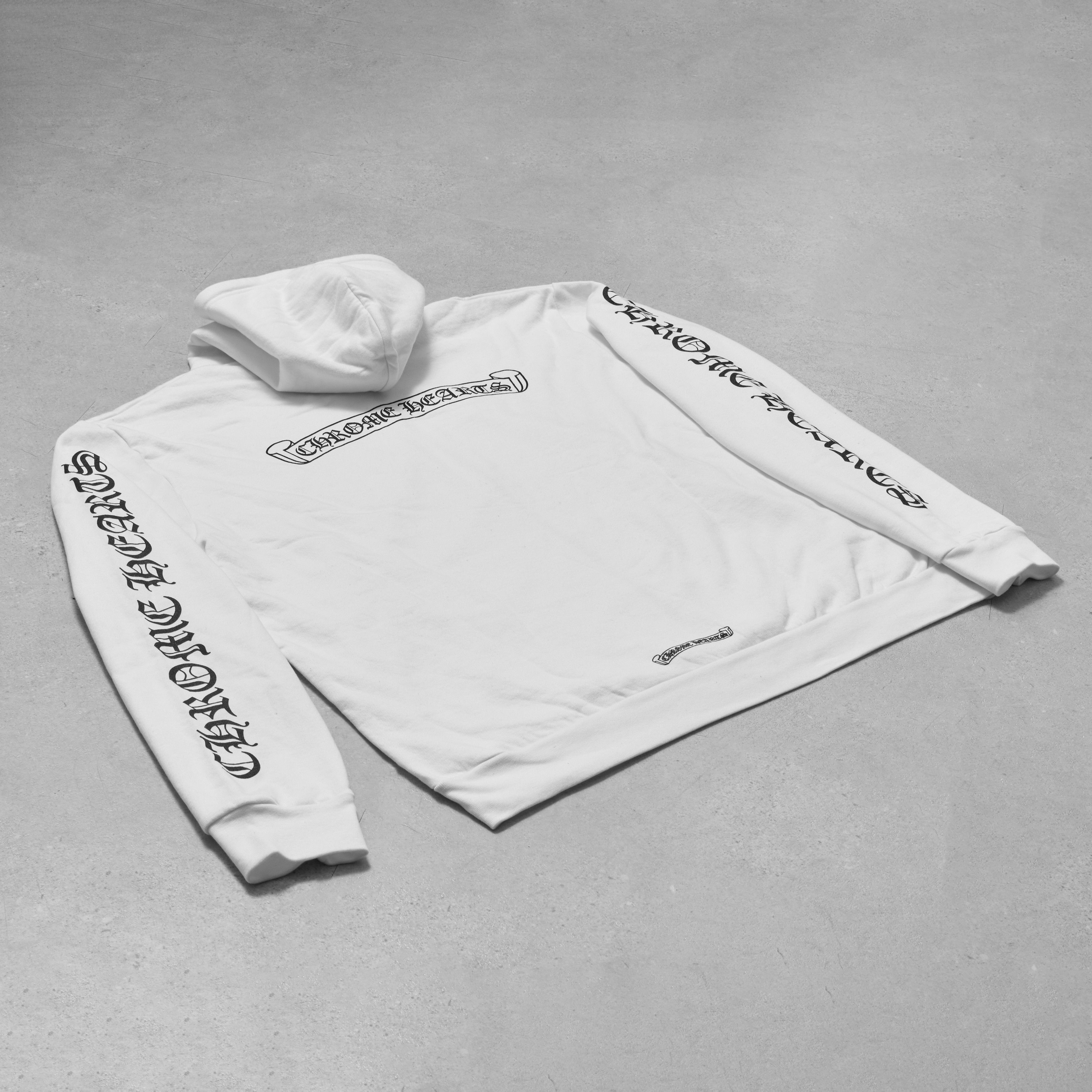 Chrome Hearts Chrome Hearts Scroll Floral Cross Sleeve Zip Up Hoodie Size US L / EU 52-54 / 3 - 2 Thumbnail