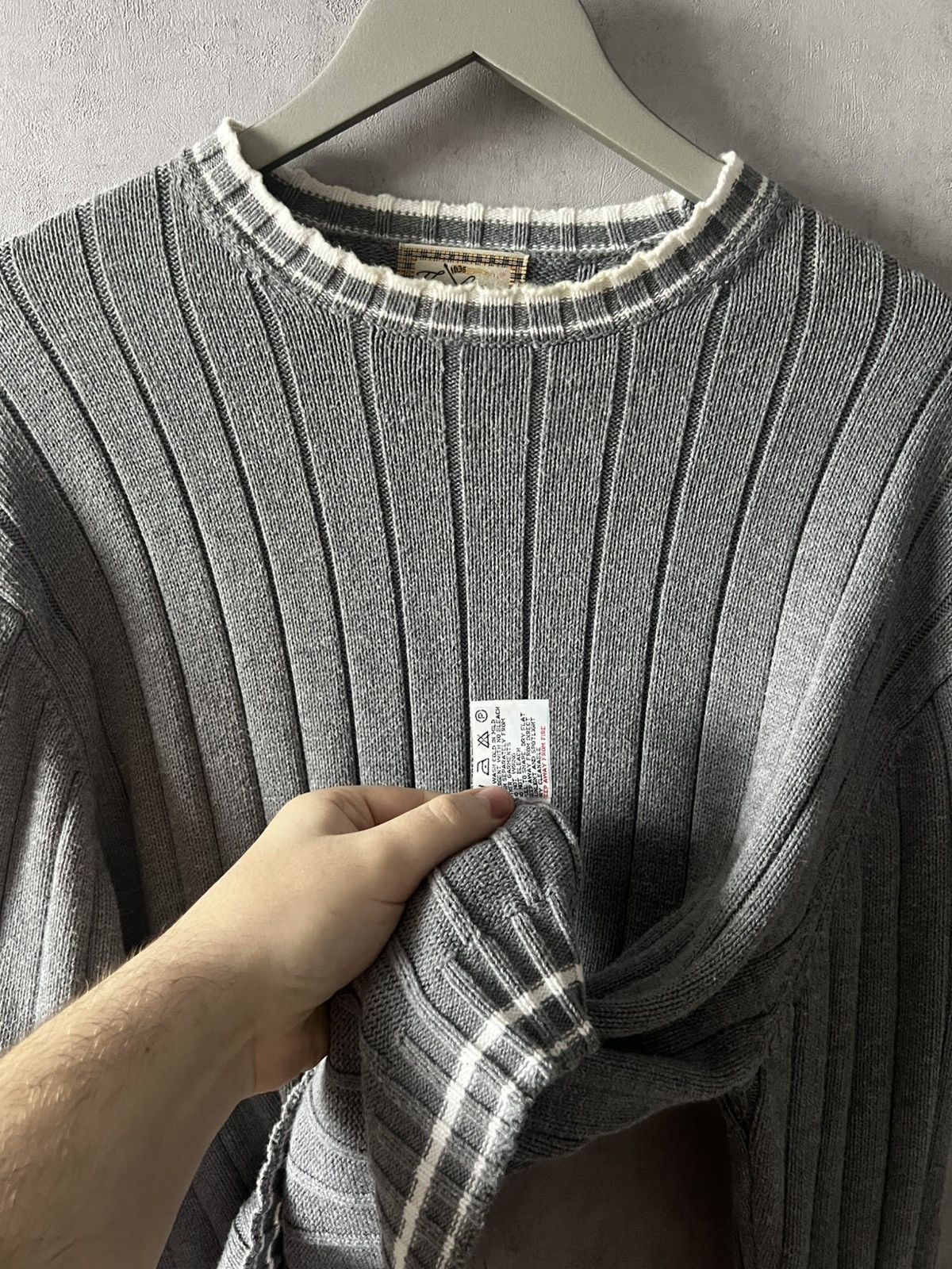 Burberry VERY RARE Vintage Thomas Burberry knitwear L Size US L / EU 52-54 / 3 - 4 Thumbnail