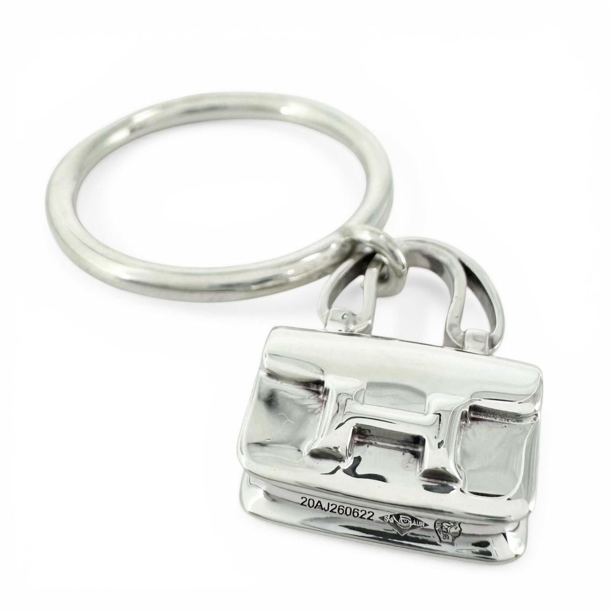 Hermes HERMES Amulette Constance Ring, AG925, 2020 model, Silver, Size 54, Made in France, Weight: 6.8g, Women's. Size ONE SIZE - 1 Thumbnail