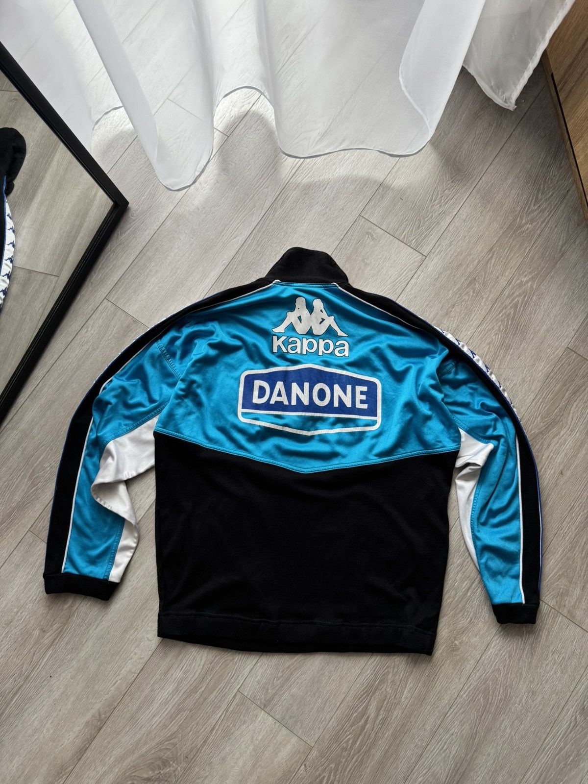 Kappa Vintage 1992-1993 Juventus Tracksuit Jacket Kappa Danone Size US S / EU 44-46 / 1 - 7 Thumbnail