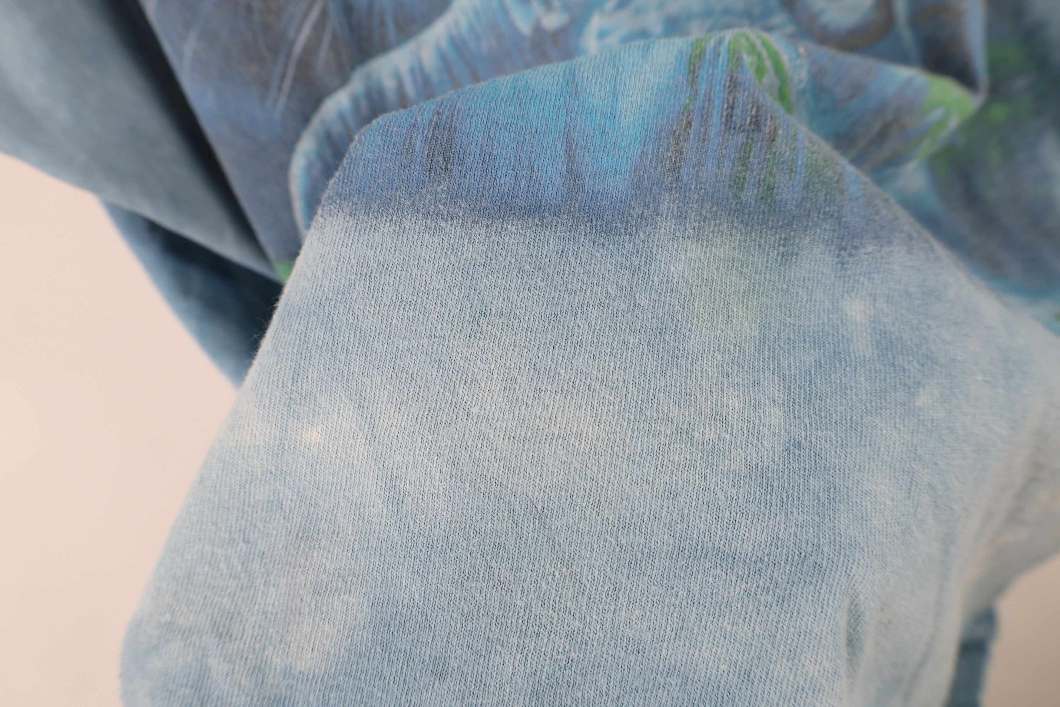 Liquid Blue × Vintage Vintage Y2K Liquid Blue Nature White Tiger Acid Wash T-Shirt Size US XXL / EU 58 / 5 - 7 Thumbnail