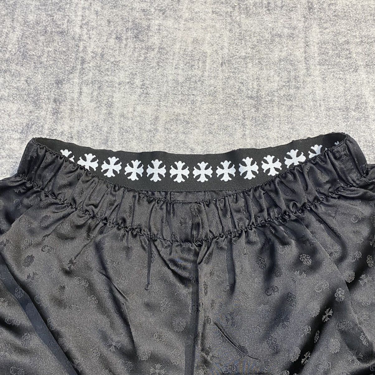 Chrome Hearts Chrome Hearts Multilogo Silk boxer short black Size US 28 / EU 44 - 5 Thumbnail